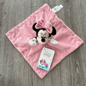 Disney Baby Pink Minnie Mouse Security Blanket lovey